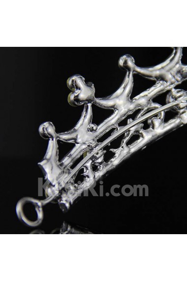 Alloy Crystal Crown Wedding Headpieces