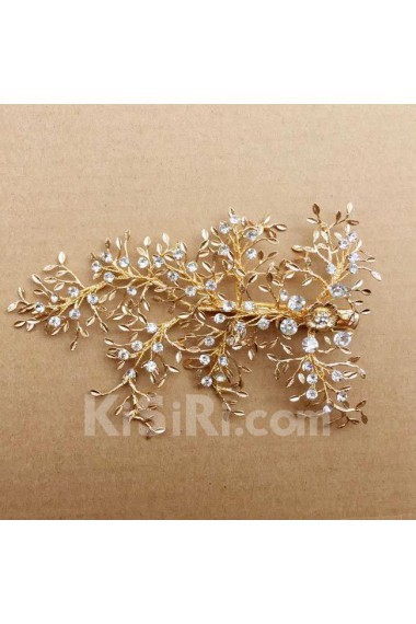 Alloy Wedding Headpieces with Rhinestone