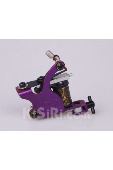 6 Professional Tattoo Machines Kit with LCD Power Supply and 54 Colors