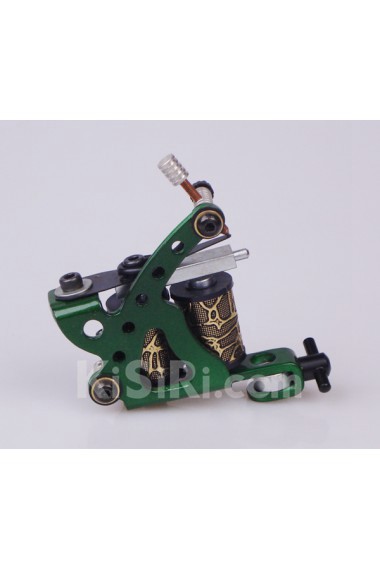 6 Tattoo Machines Kit with LCD Power Supply (54 Colors)