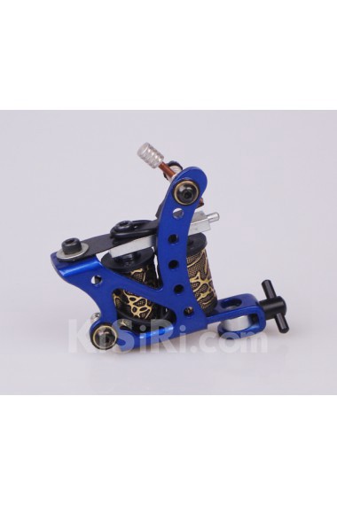 6 Tattoo Machines Kit with LCD Power Supply (54 Colors)