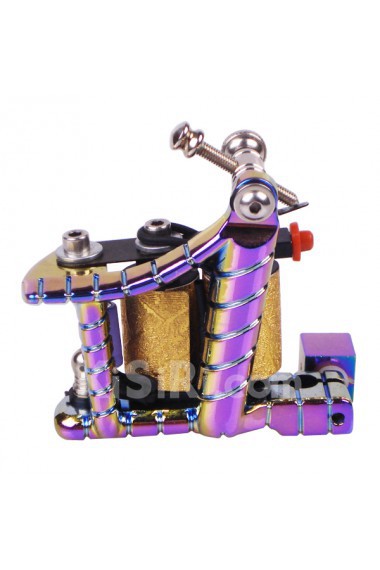 High Quality Tattoo Machine Kit with 1 Tattoo Gun and 8 Bottle Inks