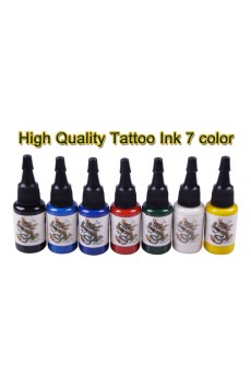 2 Dragonfly Tattoo Guns Kit for Lining and Shading (7 Colors Included)