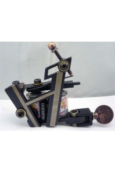 2 Tattoo Machines Kit for Lining and Shading with 7 Colors Included