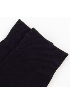 Black Men's Combed Cotton Socks