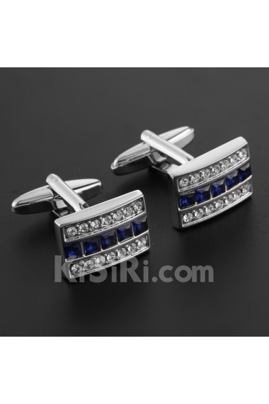 Men's Crystal Cufflink