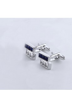 Men's Crystal Cufflink