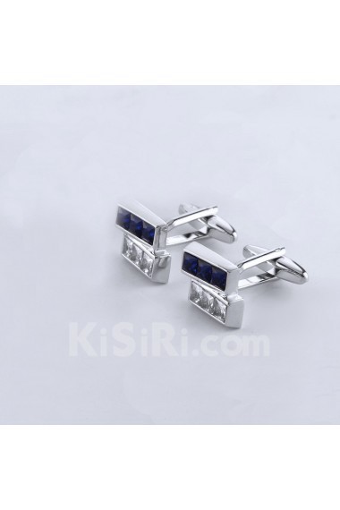 Men's Crystal Cufflink