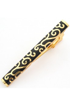 Men's Yellow Metal Tie Bar