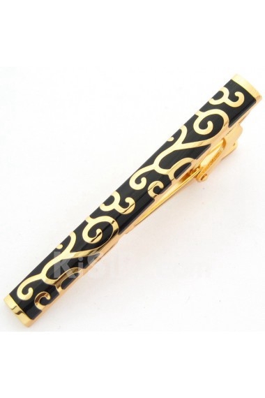 Men's Yellow Metal Tie Bar