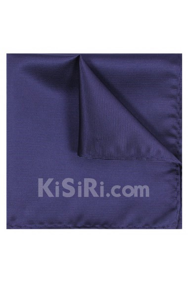 Men's Purple Microfiber Pocket Square 