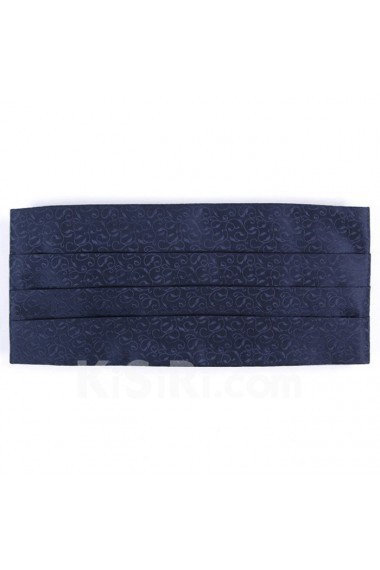 Men's Blue Microfiber Waistband  