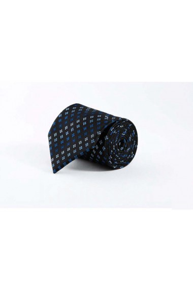 Black Floral Polyester NeckTie