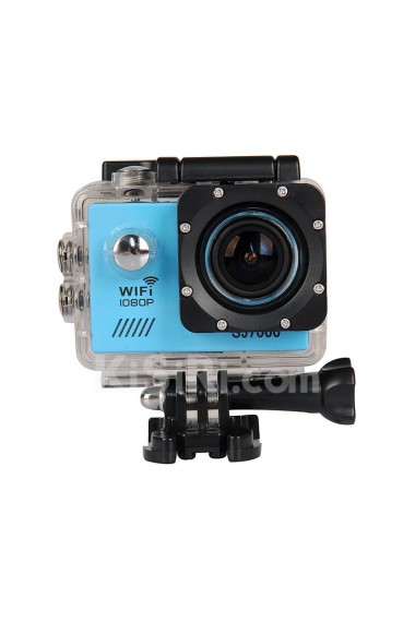  Wifi 1080P Media Player LCD 2.0 Waterproof 30m Micro SD Sport Camera SJ7000