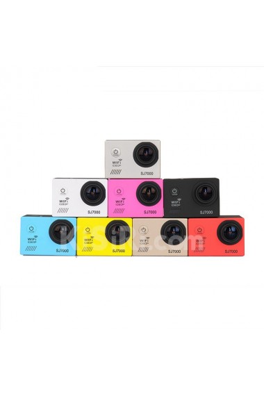  Wifi 1080P Media Player LCD 2.0 Waterproof 30m Micro SD Sport Camera SJ7000