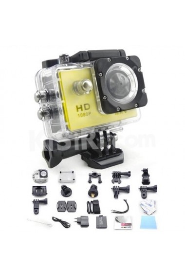 2" LCD Full HD 1080P 12MP WiFi FPV Anti-vibration Sports Camera