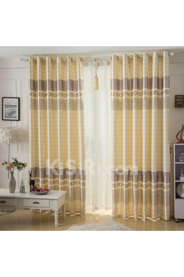 Solid Energy Saving Made to Measure Curtain (Two Panels)