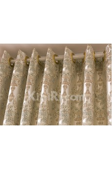 Floral Energy Saving Made to Measure Curtain (Two Panels)