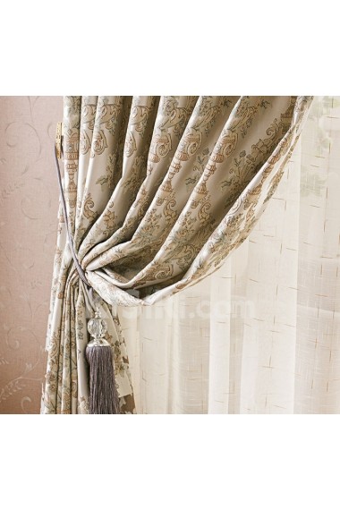 Floral Energy Saving Made to Measure Curtain (Two Panels)