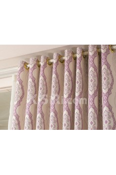 Floral Energy Saving Made to Measure Curtain (Two Panels)