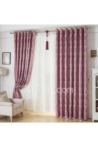 Floral Energy Saving Made to Measure Curtain (Two Panels)