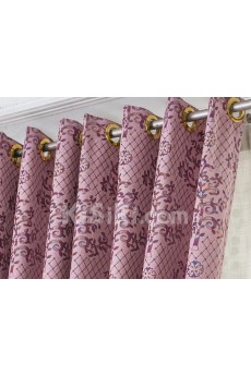 Floral Energy Saving Made to Measure Curtain (Two Panels)