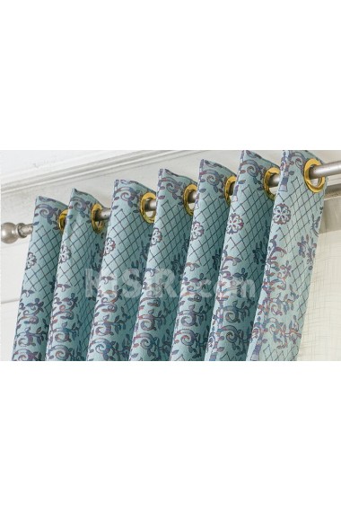 Floral Energy Saving Made to Measure Curtain (Two Panels)