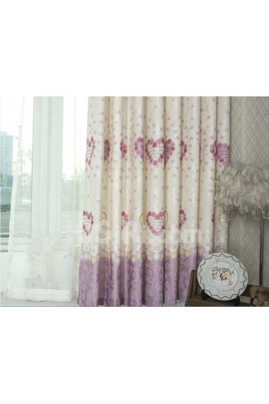 Polka Dot Energy Saving Made to Measure Curtain (Two Panels)