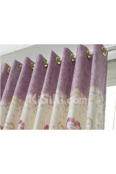 Polka Dot Energy Saving Made to Measure Curtain (Two Panels)