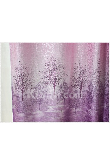 Floral Energy Saving Made to Measure Curtain (Two Panels)