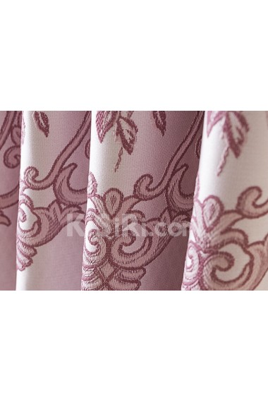 Floral Energy Saving Made to Measure Curtain (Two Panels)