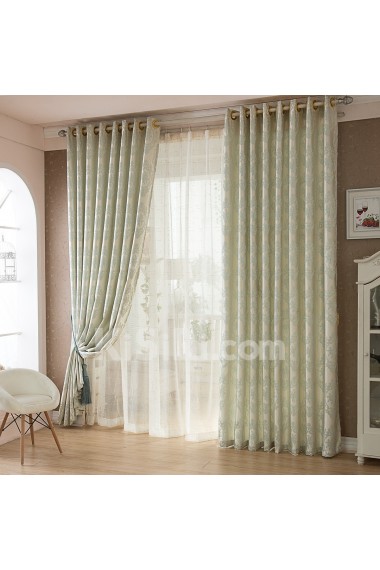 Floral Energy Saving Made to Measure Curtain (Two Panels)