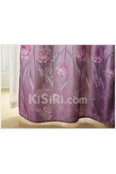 Floral Energy Saving Made to Measure Curtain (Two Panels)