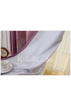 Floral Energy Saving Made to Measure Curtain (Two Panels)