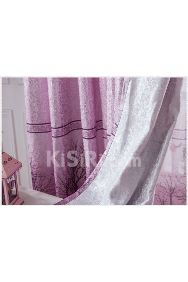 Solid Energy Saving Made to Measure Curtain (Two Panels)