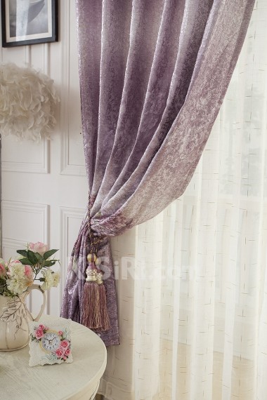 Floral Energy Saving Made to Measure Curtain (Two Panels)