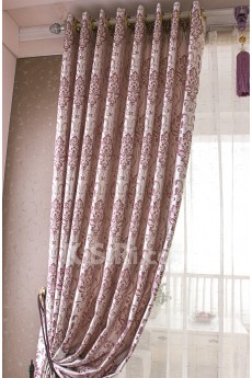 Floral Energy Saving Made to Measure Curtain (Two Panels)