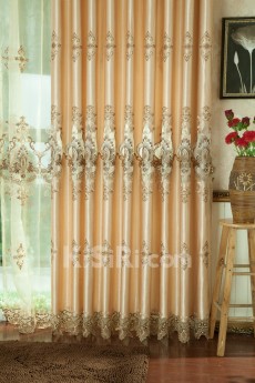 Floral Energy Saving Made to Measure Curtain (Two Panels)