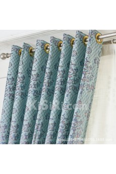 Floral Energy Saving Made to Measure Curtain (Two Panels)