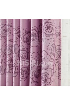 Floral Energy Saving Made to Measure Curtain (Two Panels)