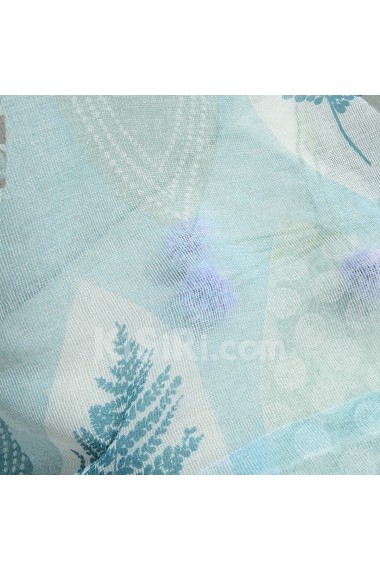 Leaf Made to Measure Sheer Curtain (Two Panels)