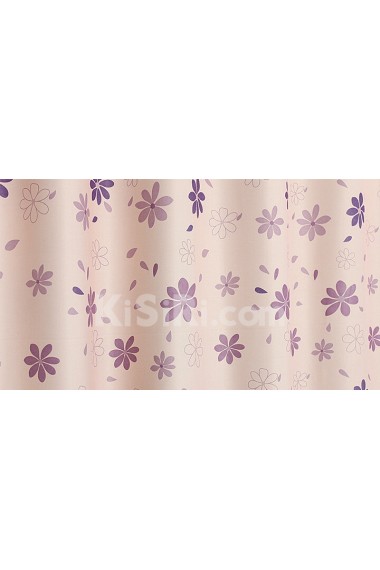 Floral Energy Saving Made to Measure Curtain (Two Panels)