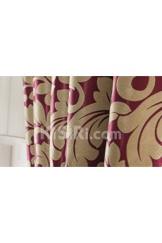 Floral Energy Saving Made to Measure Curtain (Two Panels)