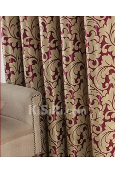 Floral Energy Saving Made to Measure Curtain (Two Panels)