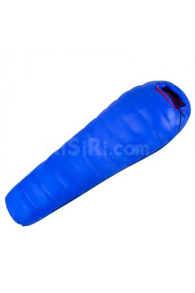 Outdoor Camping Nylon Mummy Ultralight White Duck Down Sleeping Bag