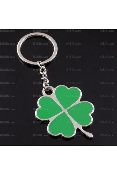 Couples Elegant Zinc Alloy Clover Keychain (A Pair)(Same Style)