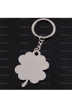 Couples Elegant Zinc Alloy Clover Keychain (A Pair)(Same Style)