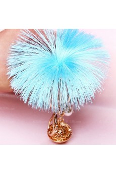 Couples Fashion Tassel Palace bell Keychain (A Pair)(Random Color)