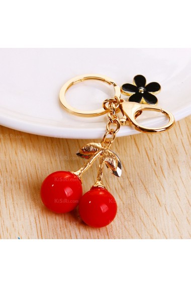 Couples Personalized Cherry Keychain (A Pair)(Random Color)