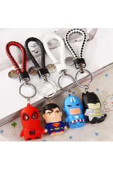 Bag Pendant LED Luminous Avenger Keychain (A Pair)(Random Style)